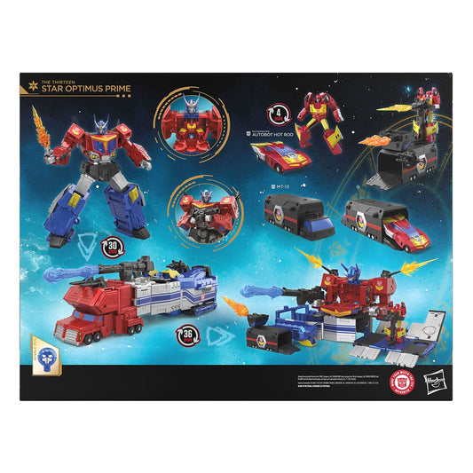 Transformers Age of the Primes Titan Class Actionfigur The Thirteen Star Optimus Prime 38 cm Image 2
