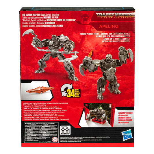 Transformers: Aufstieg der Bestien Generations Studio Series Leader Class Actionfigur Apelinq 22 cm Image 2