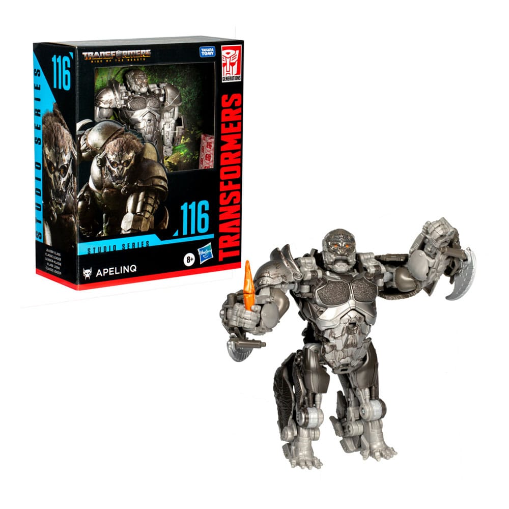 Transformers: Aufstieg der Bestien Generations Studio Series Leader Class Actionfigur Apelinq 22 cm Image 3