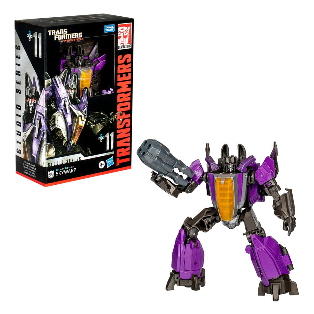 Transformers: War for Cybertron Studio Series Voyager Class Actionfigur Gamer Edition Skywarp 16 cm Image 3