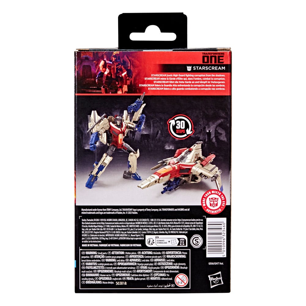 Transformers One Studio Series Deluxe Class Actionfigur Starscream 11 cm Image 2