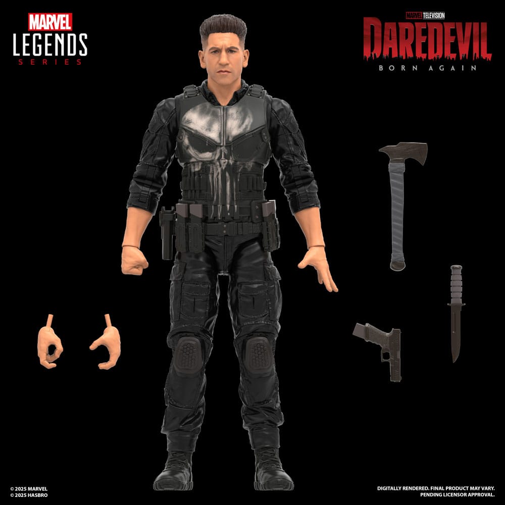Daredevil: Born Again Marvel Legends Actionfigur Punisher 15 cm Image 3