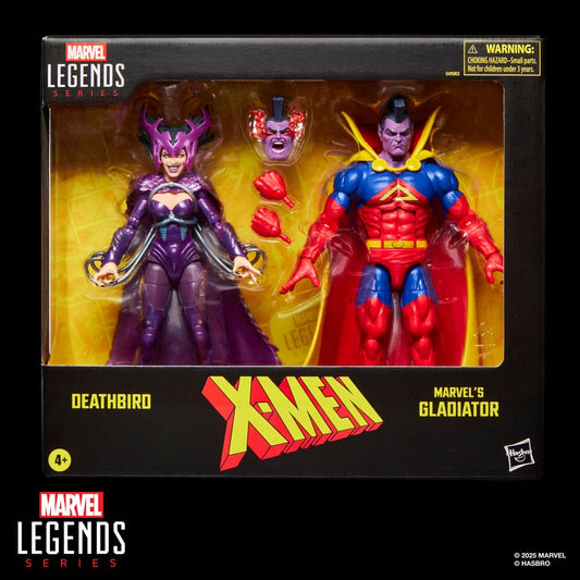 X-Men Marvel Legends Actionfiguren 2er-Pack Deathbird & Marvel's Gladiator 15 cm Image 2