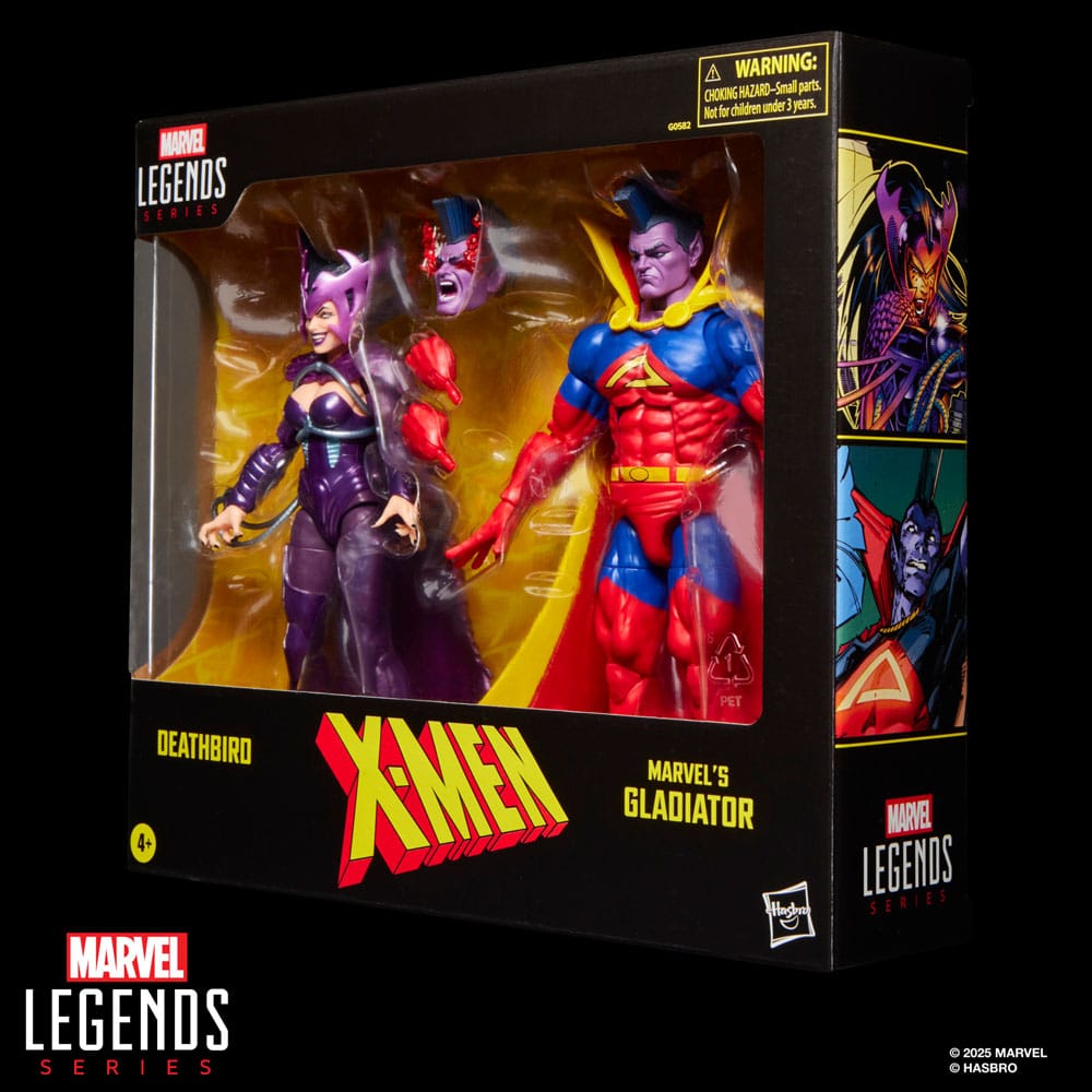 X-Men Marvel Legends Actionfiguren 2er-Pack Deathbird & Marvel's Gladiator 15 cm Image 3