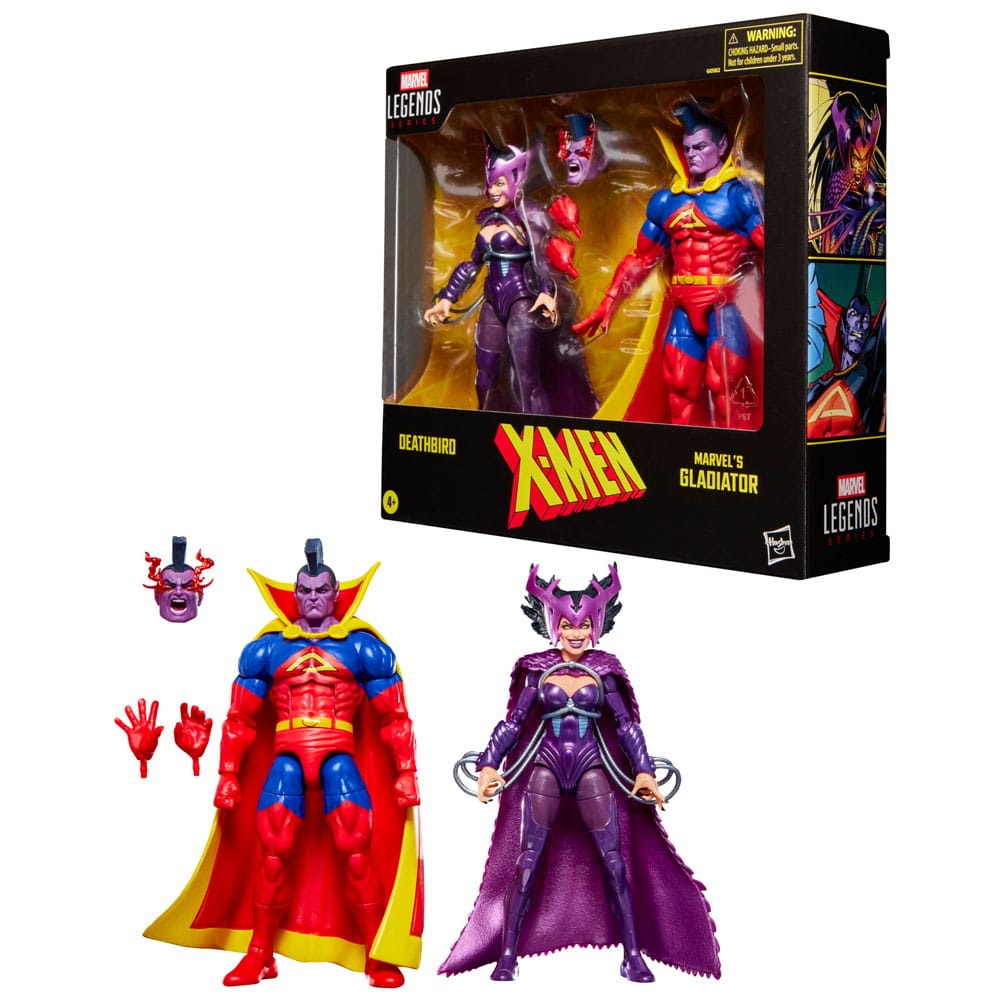 X-Men Marvel Legends Actionfiguren 2er-Pack Deathbird & Marvel's Gladiator 15 cm Image 15