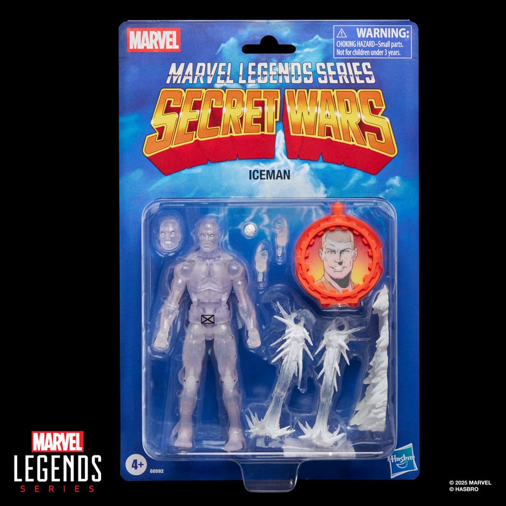 Secret Wars Marvel Legends Retro Actionfigur Iceman 15 cm Image 2