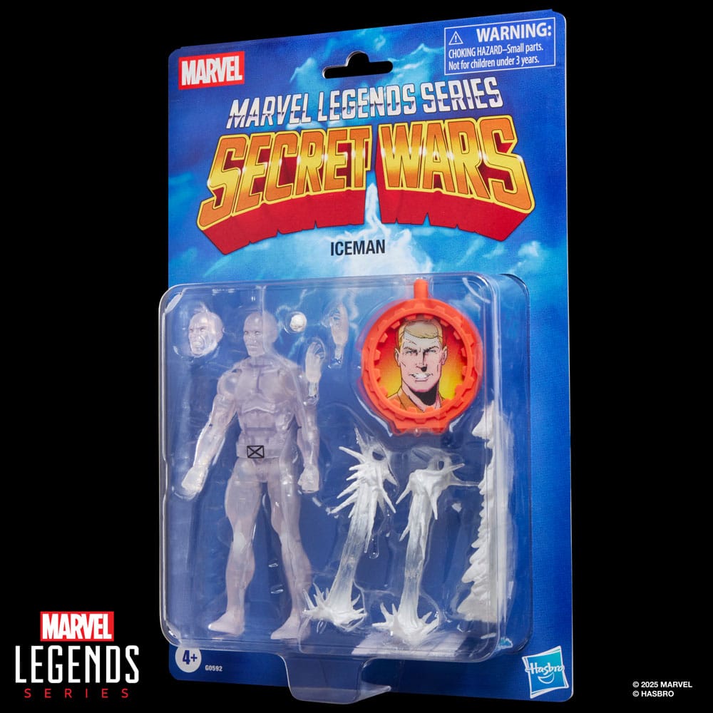 Secret Wars Marvel Legends Retro Actionfigur Iceman 15 cm Image 3
