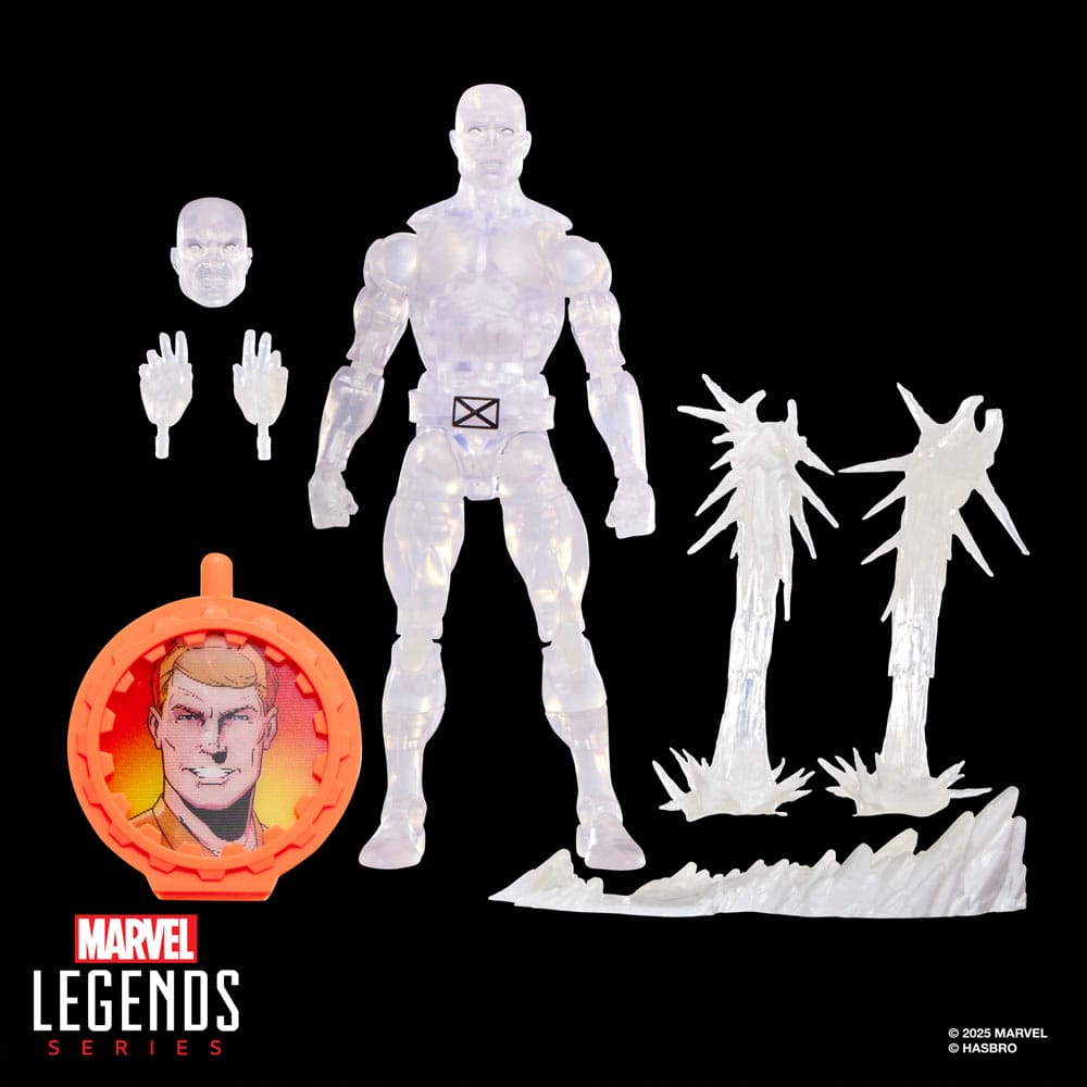 Secret Wars Marvel Legends Retro Actionfigur Iceman 15 cm Image 10