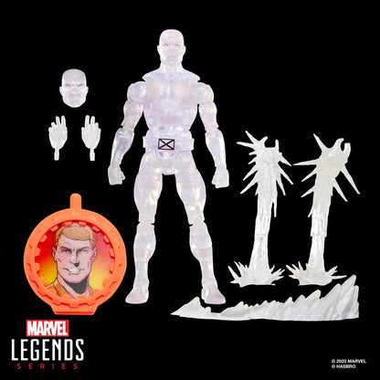 Secret Wars Marvel Legends Retro Actionfigur Iceman 15 cm Image 10
