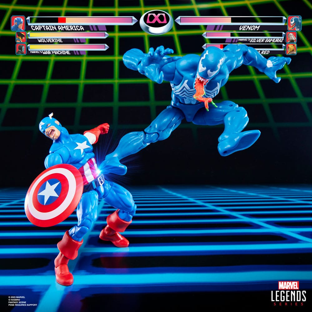 Marvel Legends Gamerverse Actionfiguren 2er-Pack Captain America vs. Venom 15 cm Image 4