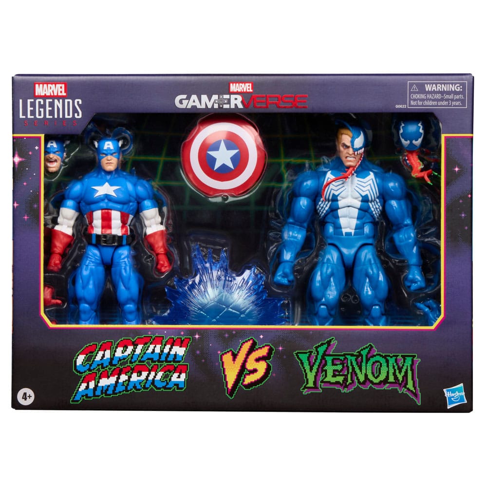 Marvel Legends Gamerverse Actionfiguren 2er-Pack Captain America vs. Venom 15 cm Image 12