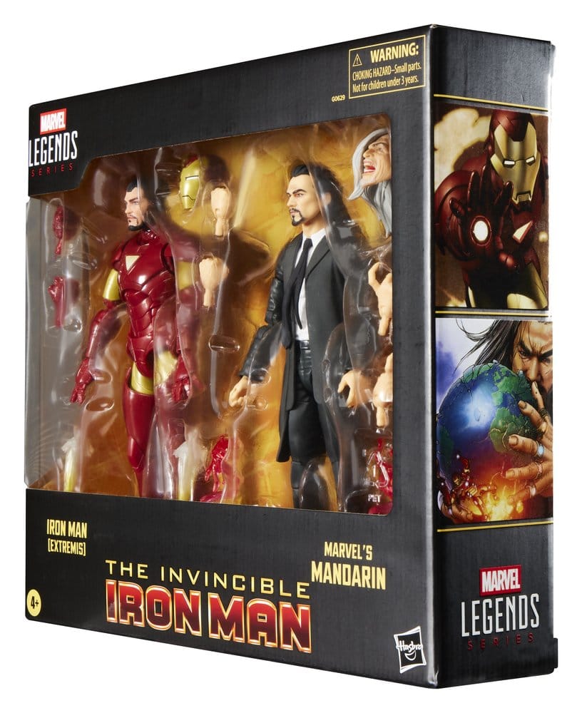 Marvel Legends Actionfiguren 2er-Pack Iron Man (Extremis) & Marvel's Mandarin 15 cm Image 7