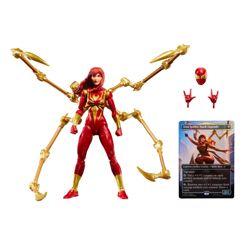 Marvel Legends Magic: The Gathering Actionfigur Mary Jane Watson (Iron Spider) (plus exklusive Foil-Karte) 15 cm Image 10