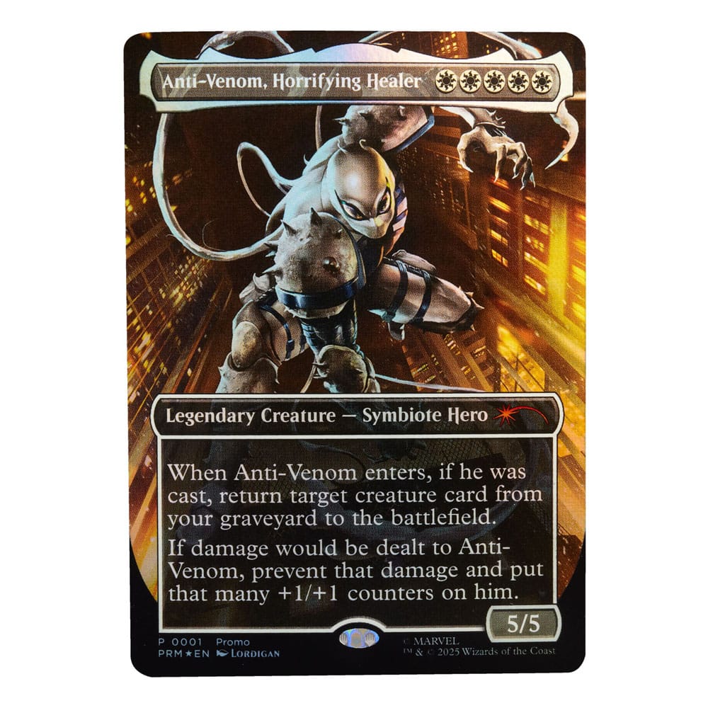 Marvel Legends Magic: The Gathering Actionfigur Agent Anti-Venom (plus exklusive Foil-Karte) 15 cm Image 11