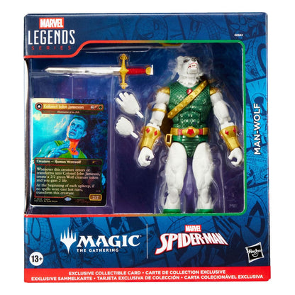 Marvel Legends Magic: The Gathering Actionfigur Man-Wolf (plus exklusive Foil-Karte) 15 cm Image 2