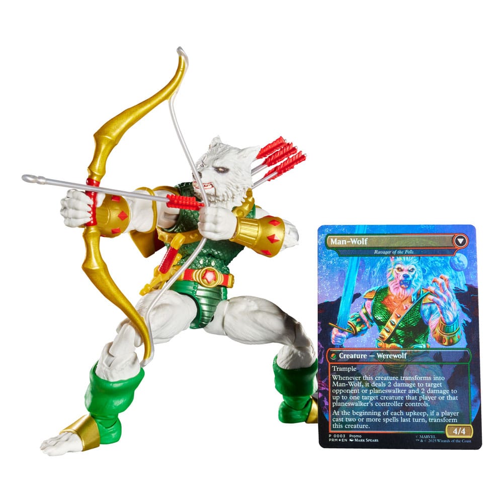 Marvel Legends Magic: The Gathering Actionfigur Man-Wolf (plus exklusive Foil-Karte) 15 cm Image 6