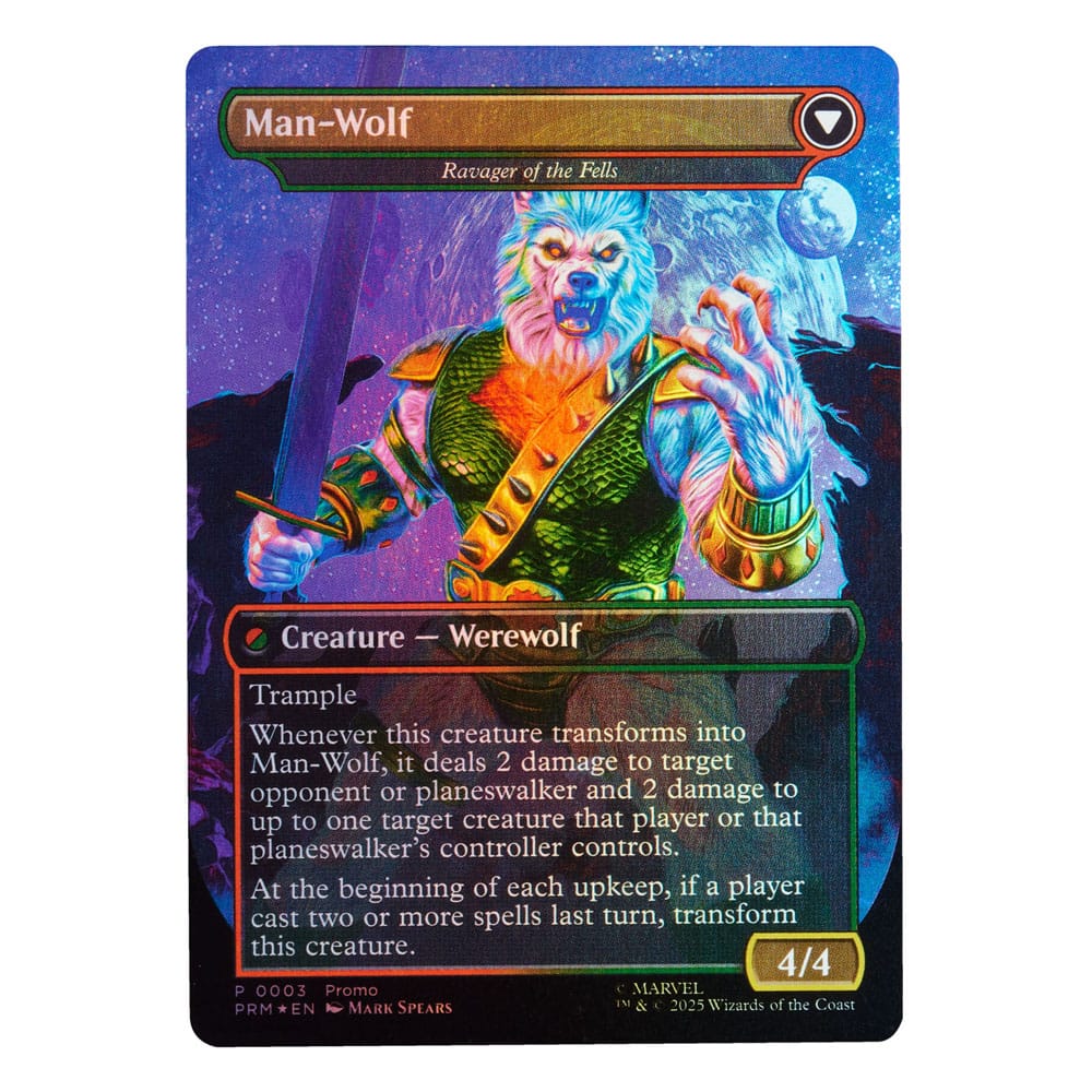 Marvel Legends Magic: The Gathering Actionfigur Man-Wolf (plus exklusive Foil-Karte) 15 cm Image 10