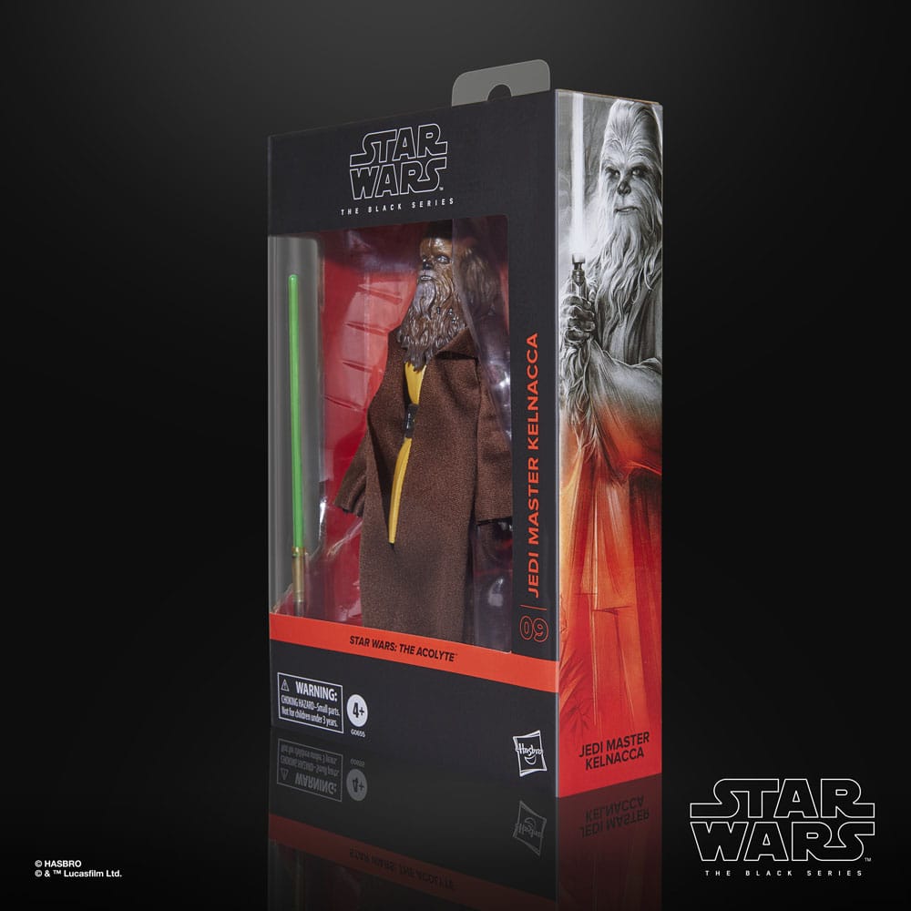 Star Wars: The Acolyte Black Series Actionfigur Jedi Master Kelnacca 15 cm Image 3