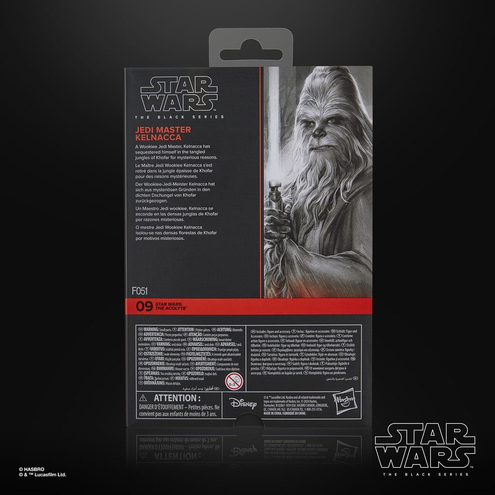 Star Wars: The Acolyte Black Series Actionfigur Jedi Master Kelnacca 15 cm Image 4
