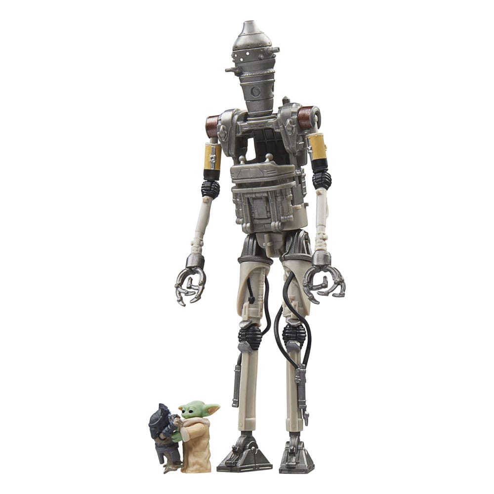 Star Wars: The Mandalorian Vintage Collection Actionfiguren 3er-Pack IG-12, Grogu & Anzellan 10 cm Image 7