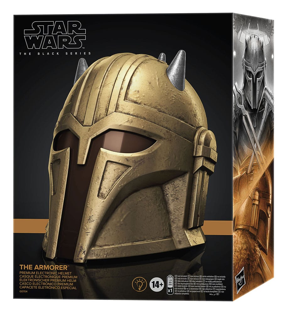 Star Wars: The Mandalorian Black Series Elektronischer Helm The Armorer Image 3