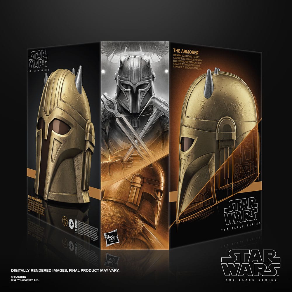 Star Wars: The Mandalorian Black Series Elektronischer Helm The Armorer Image 4