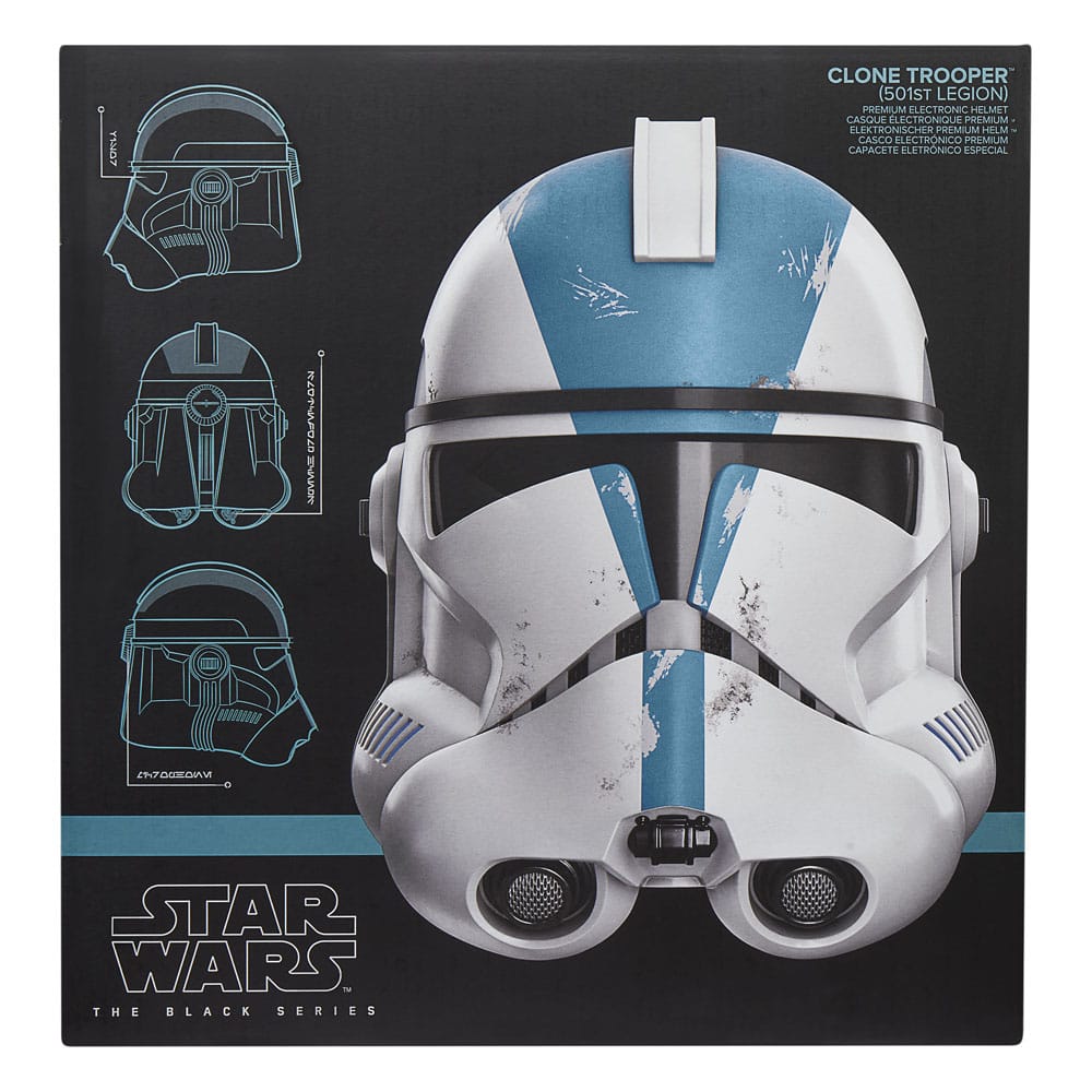 Star Wars: Ahsoka Black Series Elektronischer Helm Clone Trooper (501st Legion) Image 4