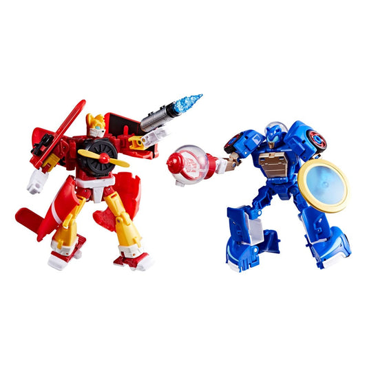 Sonic the Hedgehog x Transformers Actionfiguren 2er-Pack Wingtail & Blue Booster 13 cm Image 1