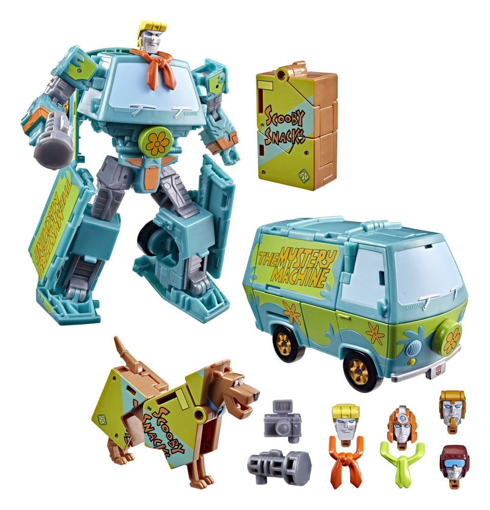 Transformers x Scooby-Doo Actionfiguren 2er-Pack Mysterious Prime & Automutt 15 cm Image 8