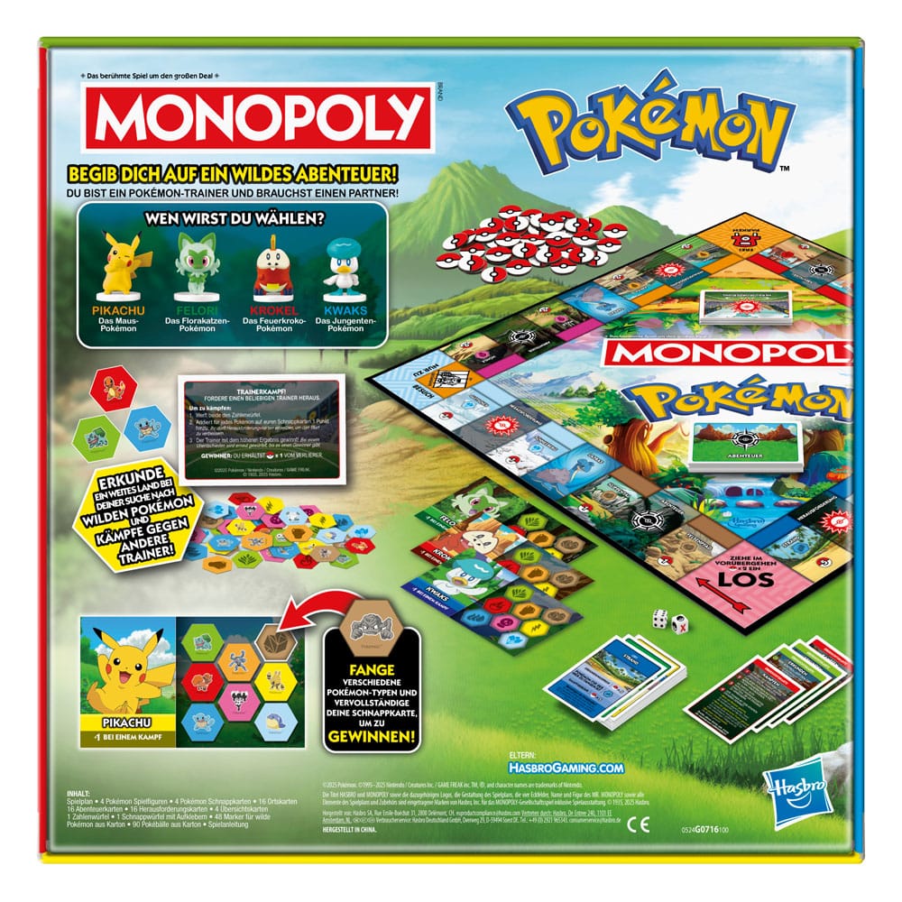 Pokémon Brettspiel Monopoly *Deutsche Version* Image 2