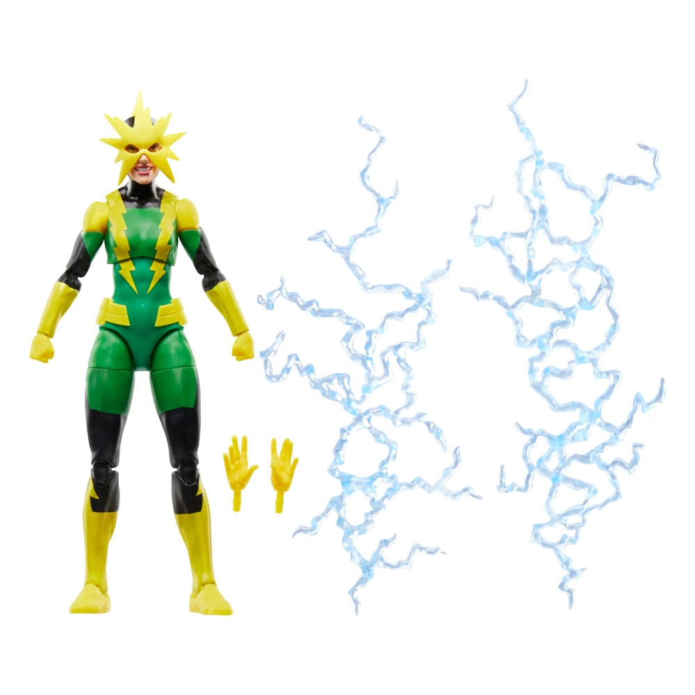 Spider-Man Marvel Legends Retro Actionfigur Electro (Francine Frye) 15 cm Image 8