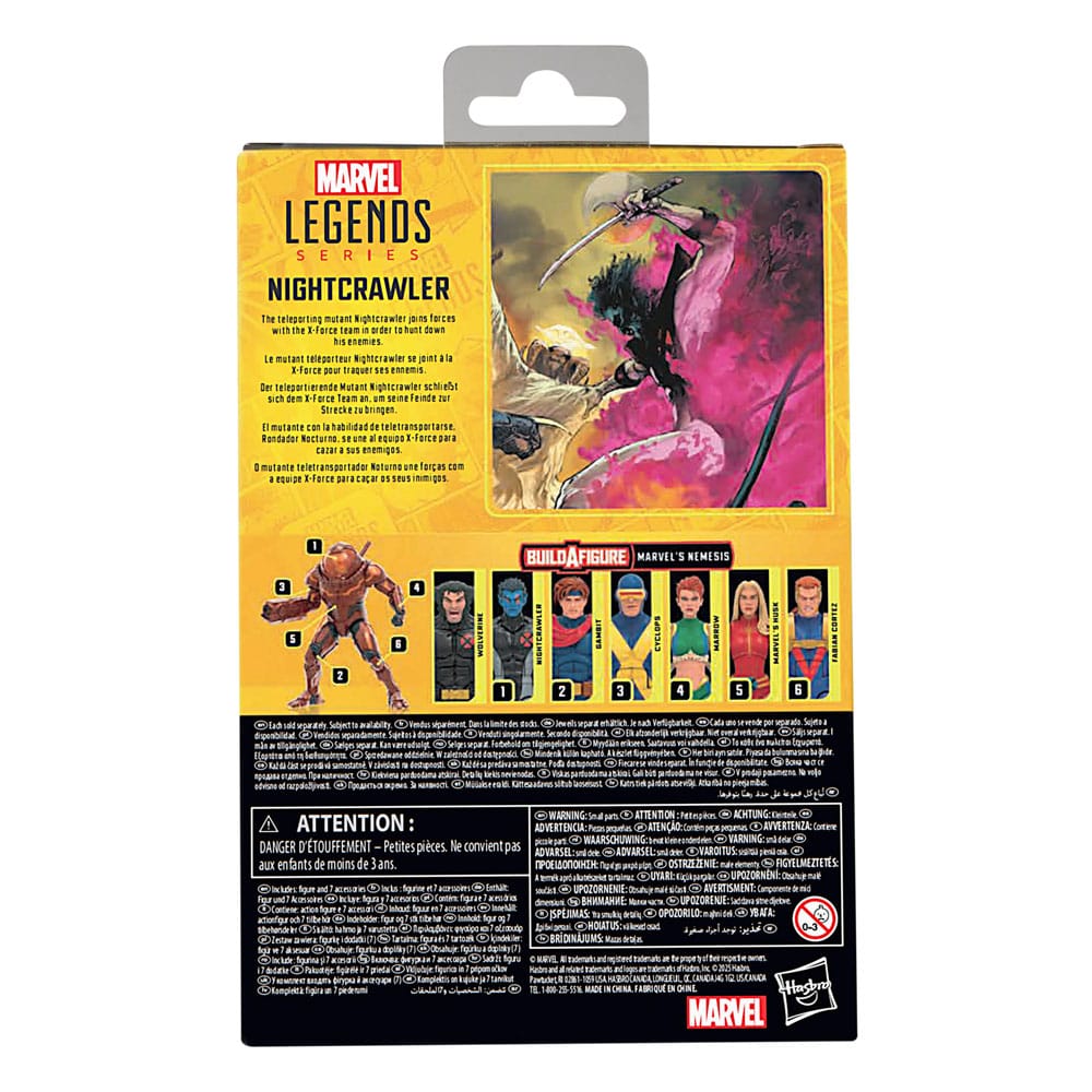 X-Men Marvel Legends Actionfigur Nightcrawler (BAF: Marvel's Nemesis) 15 cm Image 10