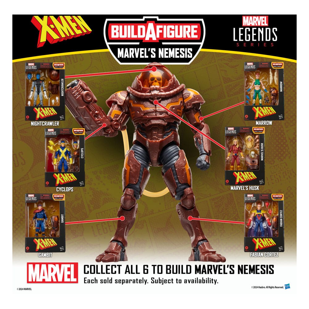 X-Men Marvel Legends Actionfigur Gambit (BAF: Marvel's Nemesis) 15 cm Image 18
