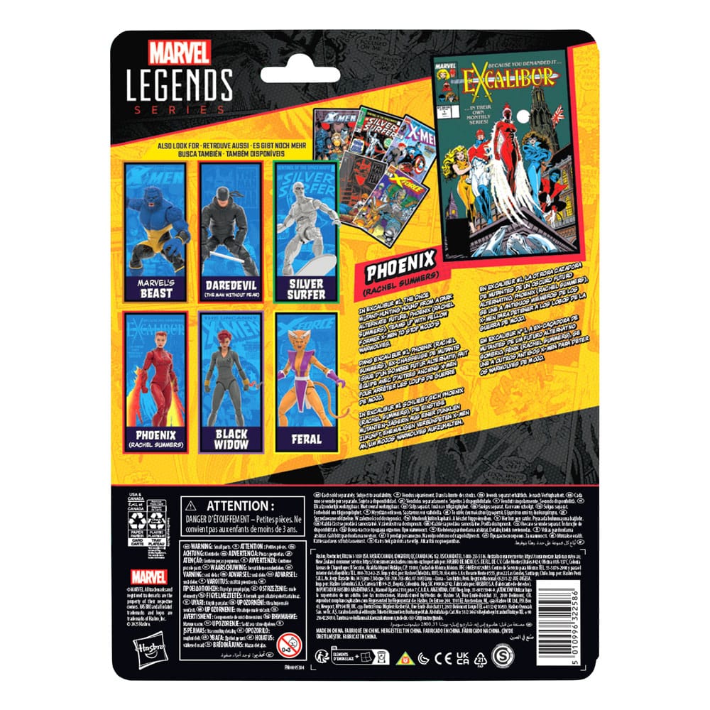 Excalibur Marvel Legends Actionfigur Phoenix (Rachel Summers) 15 cm Image 2