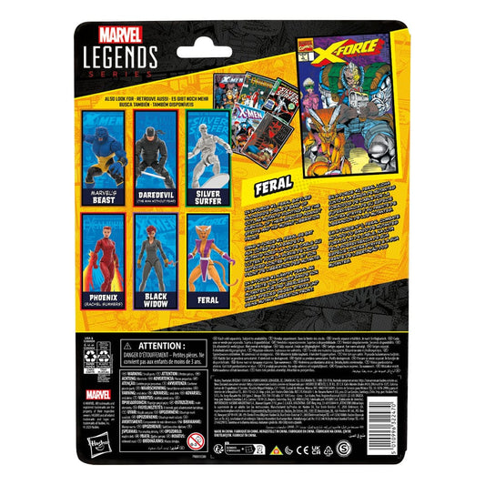 X-Force Marvel Legends Actionfigur Feral 15 cm Image 2