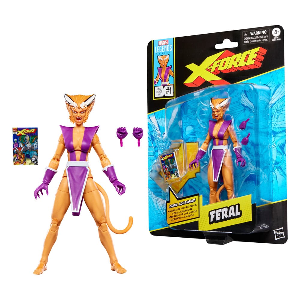 X-Force Marvel Legends Actionfigur Feral 15 cm Image 3