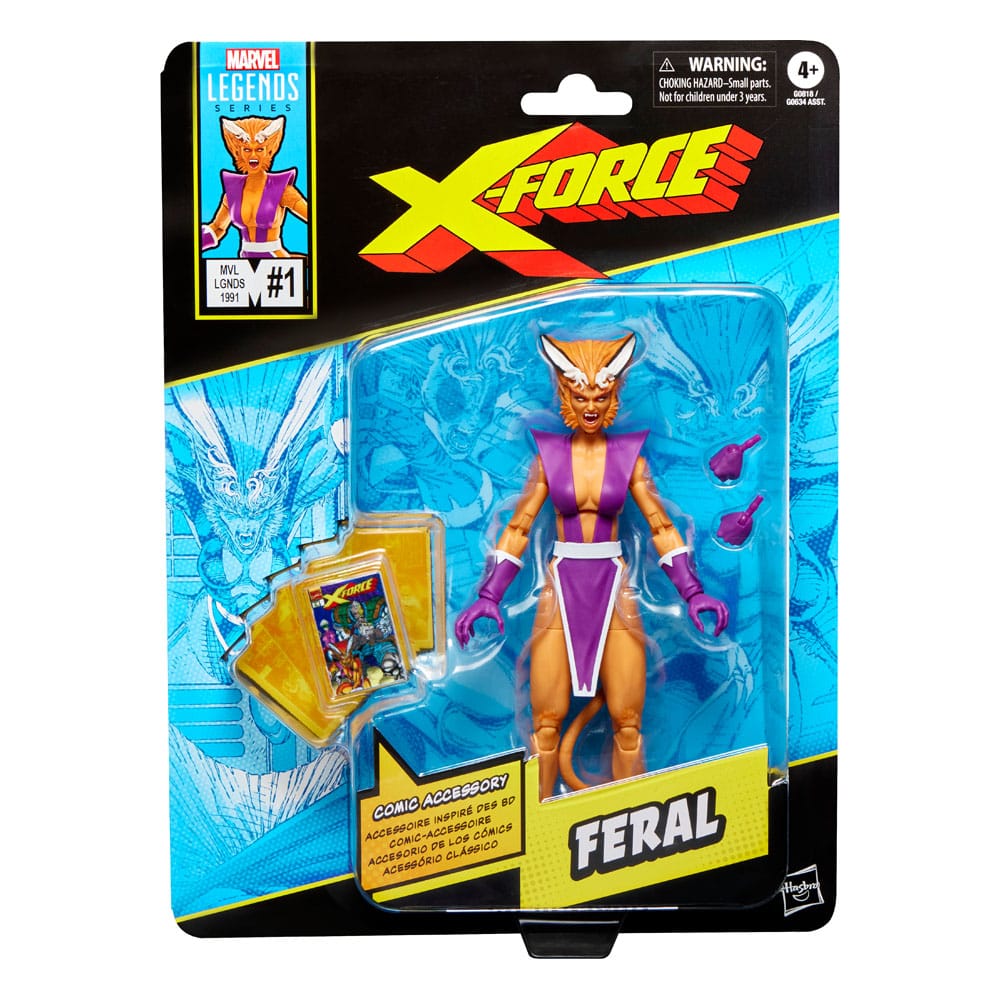 X-Force Marvel Legends Actionfigur Feral 15 cm Image 11
