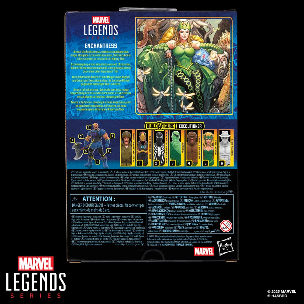 Marvel Legends Actionfigur Enchantress (BAF: Executioner) 15 cm Image 6