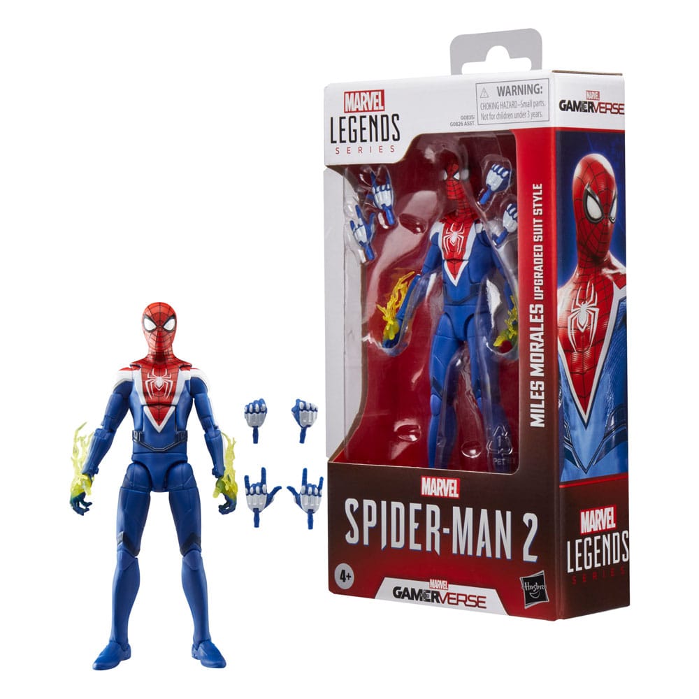 Spider-Man 2 Marvel Legends Gamerverse Actionfigur Miles Morales (Upgraded Suit Style) 15 cm Image 3