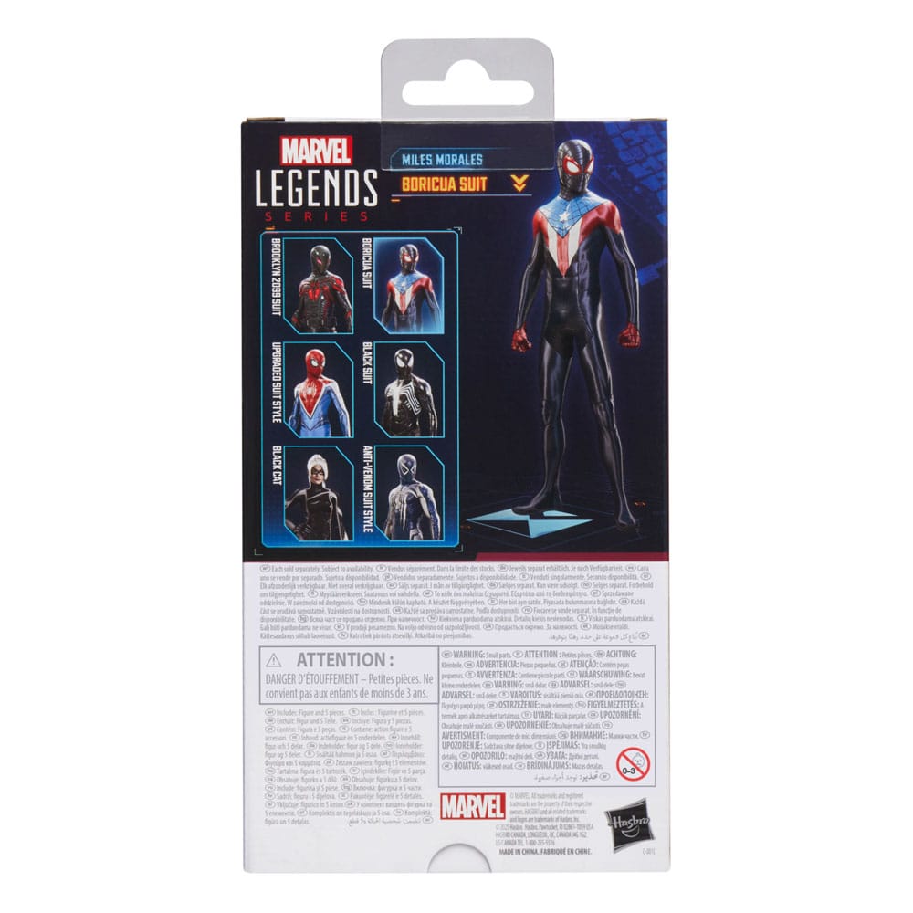 Spider-Man 2 Marvel Legends Gamerverse Actionfigur Miles Morales (Boricua Suit) 15 cm Image 2