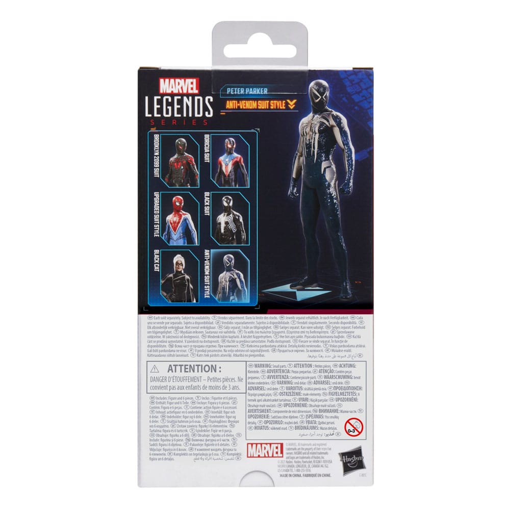 Spider-Man 2 Marvel Legends Gamerverse Actionfigur Peter Parker (Anti-Venom Suit Style) 15 cm Image 2