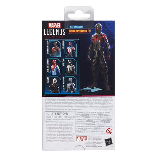 Spider-Man 2 Marvel Legends Gamerverse Actionfigur Miles Morales (Brooklyn 2099 Suit) 15 cm Image 2