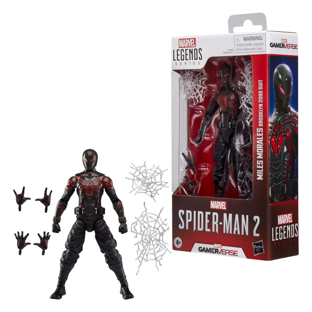 Spider-Man 2 Marvel Legends Gamerverse Actionfigur Miles Morales (Brooklyn 2099 Suit) 15 cm Image 3