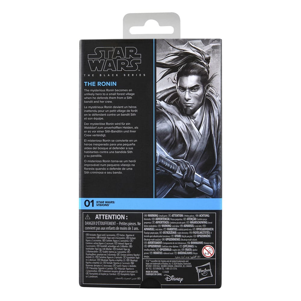 Star Wars: Visions Black Series Actionfigur The Ronin 15 cm Image 13