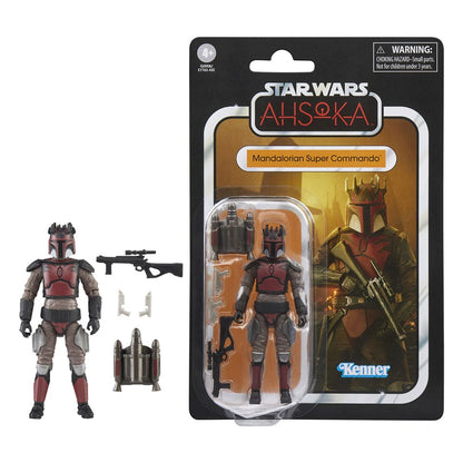 Star Wars: Ahsoka Vintage Collection Actionfigur Mandalorian Super Commando 10 cm Image 3