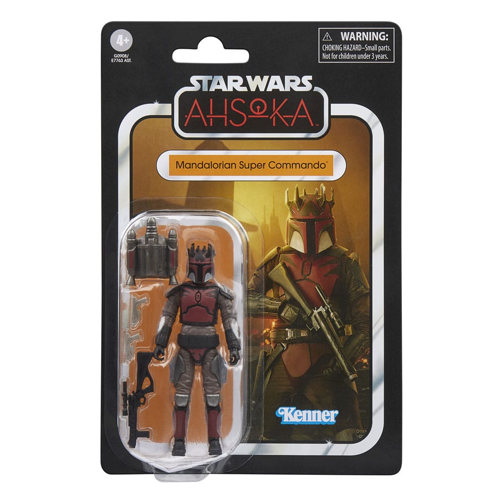 Star Wars: Ahsoka Vintage Collection Actionfigur Mandalorian Super Commando 10 cm Image 8