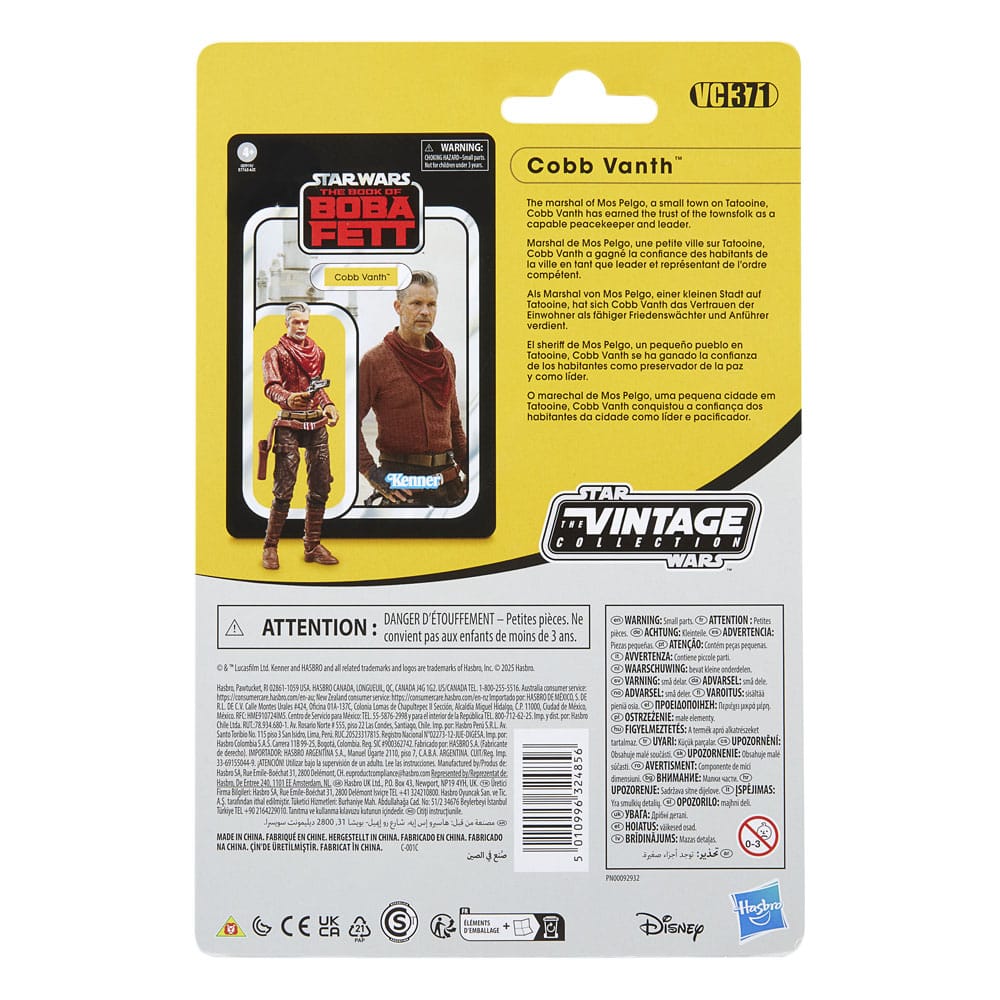 Star Wars: The Book of Boba Fett Vintage Collection Actionfigur Cobb Vanth 10 cm Image 3