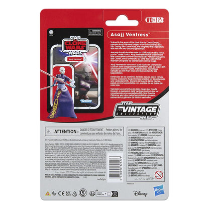 Star Wars: The Clone Wars Vintage Collection Actionfigur Asajj Ventress 10 cm Image 3