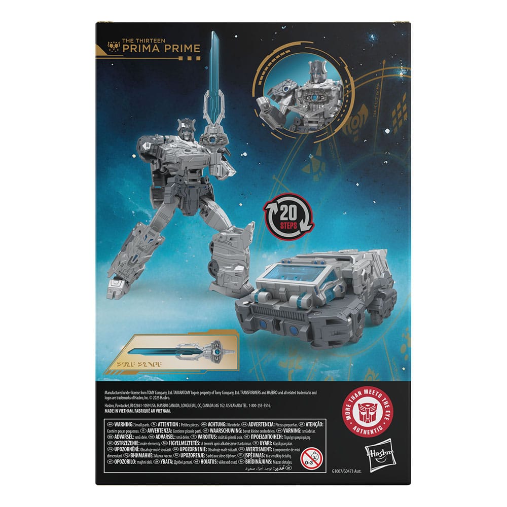 Transformers Age of the Primes Voyager Class Actionfigur The Thirteen Prima Prime 18 cm Image 2