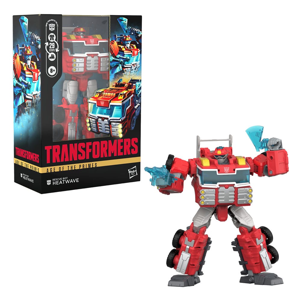 Transformers Age of the Primes Voyager Class Actionfigur Rescue Bot Heatwave 18 cm Image 3